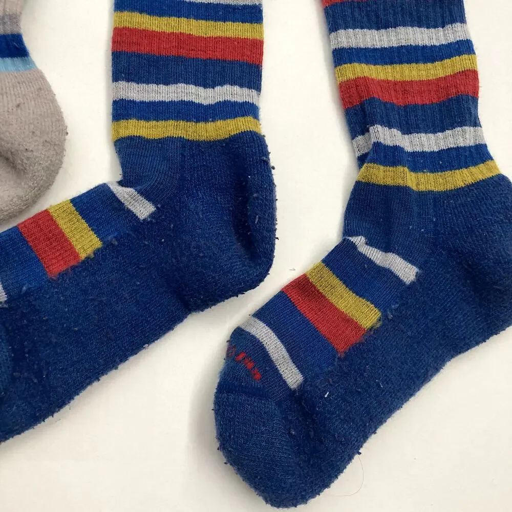 REI Co-op Striped Hiking Socks Bundle Youth Medium